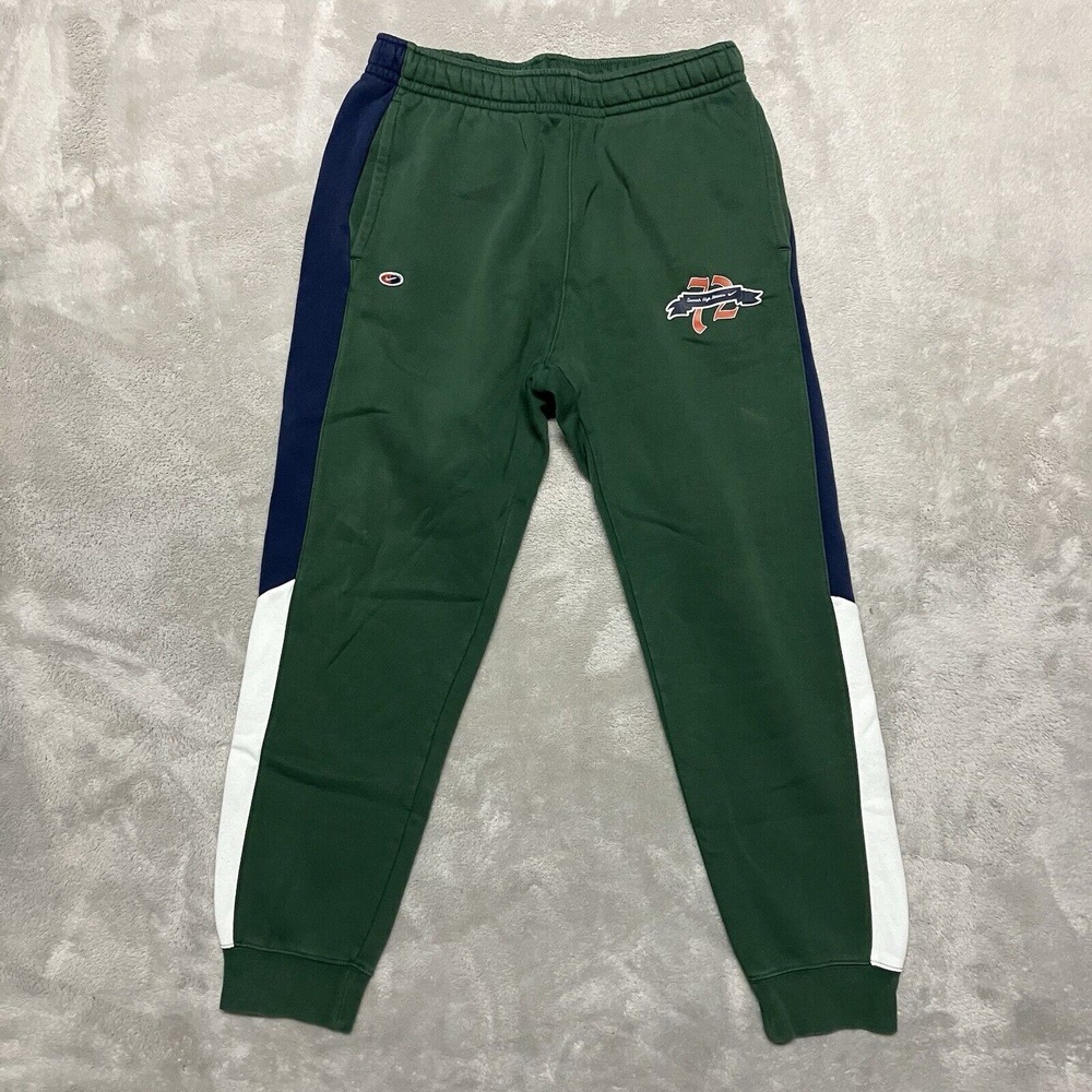 Nike Joggers Mens Medium Green Sportswear Club Fleece‎ Swoosh High Athletics